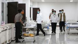 Jokowi Cek Kesiapan Rumah Sakit Darurat COVID-19 di Wisma Atlet Kemayoran