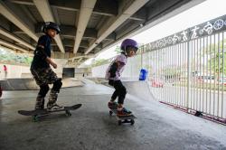 Sempat Ditutup Saat PPKM Darurat, Skatepark Pasar Rebo Kembali Ramai