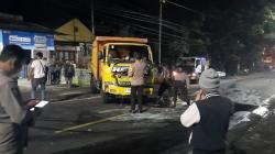Kecelakaan Beruntun Libatkan 3 Kendaraan di Jalan Raya Rajapolah Tasikmalaya
