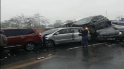 Polda Jabar Tetapkan Sopir Truk Penyebab Kecelakaan Beruntun di Tol Cipularang Jadi Tersangka