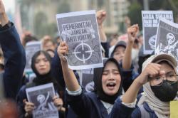 Sempat Ricuh, Massa Aksi 'Indonesia Gelap' Bubarkan Diri, Polisi: Tidak Ada Yang Diamankan!