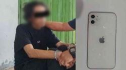 Terekam CCTV, Pencuri iPhone di Teras Masjid Ditangkap