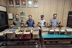 Razia Miras, Polres Bantul Amankan 270 Botol Minuman Beralkohol