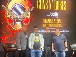 Guns N’ Roses World Tour 2026 Singgah di Jakarta, Catat Tanggalnya