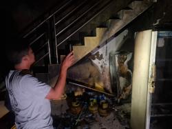 Warung Makan Bakmi Jowo di Jalan Gajah Mada Purwodadi Terbakar, Diduga Akibat Korsleting Listrik