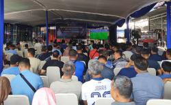 Nobar Piala Dunia 2026 di Lanal Semarang Jadi Pesta Rakyat, Perputaran Ekonomi Tembus Rp400 Juta