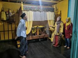 Dulu Pusat Penyebaran Islam, Pesantren Kobong Depok Kunjungi Keraton Mempawah Kalbar
