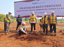 Atasi Kekurangan Ruang Kuliah, UNSIKA Bangun Gedung Serbaguna di Kampus 2