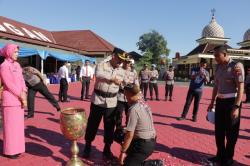 103 Personel Polres Grobogan Naik Pangkat, Kapolres: Semakin Besar Tanggungjawab yang Diemban