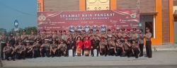 42 Personel Polres Pringsewu Naik Pangkat, Kapolres: Jadikan Amanah untuk Tingkatkan Pengabdian