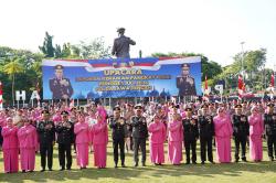 2.595 Personel Polda Jateng Naik Pangkat, 2 Perwira Pecah Bintang