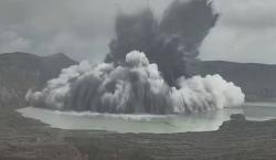 Detik-Detik Danau Kawah Gunung Taal Filipina Meletus Dahsyat, Letusan Freatomagmatik Terekam Kamera