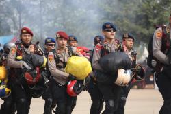 Perjalanan AKP Raden Bimo, dari Paskibraka Istana hingga Tim Penerjun Terbaik Polri