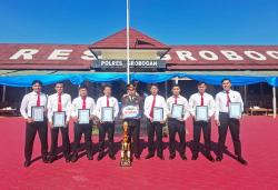 Sigap Ungkap Kasus Curanmor dan Jago Olah TKP, Unit Reskrim Polsek Gubug Diganjar Penghargaan