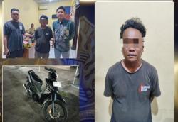 Polisi Tangkap Residivis Curanmor di Sragen, Motor Pensiunan Guru Berhasil Ditemukan