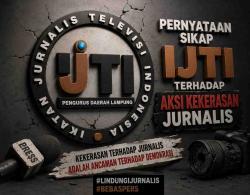 IJTI Lampung Kecam Intimidasi Wartawan Saat Liput Sidang Korupsi, Desak Pelaku Diusut