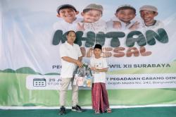 Ratusan Warga Serbu Khitan Massal Gratis, Kuota 125 Anak Langsung Ludes