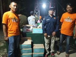 Solidaritas Karang Taruna Dukung Pencarian Korban Hanyut di Way Sekampung