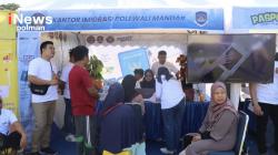 Kanim Polewali Mandar Buka Layanan Paspor dan Cek Kesehatan Gratis di Mandar Running Fest 2026