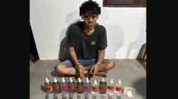 Tangkap Anggota Sindikat Narkoba Malaysia, Polda Kaltim Sita Ribuan Liter Bahan Baku Sabu