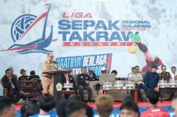 Liga Takraw Regional Sulawesi Resmi Bergulir di Mamuju, 6 Provinsi Ambil Bagian
