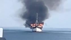 Kapal Wisata Pinisi Terbakar di Perairan Bulukumba, Penyebab Masih Diselidiki