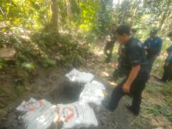 Granat Nanas Aktif Ditemukan di Objek Wisata Karstubing Bantul, Tim Gegana Lakukan Disposal
