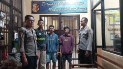 Polsek Gesi Ringkus Dua Terduga Pencuri Box Sound dalam Hitungan Jam