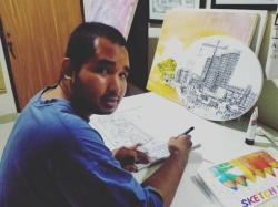 Andra dan Lukisan Hitam Putihnya: Sepenggal Lakon dari Panggung Art With Heart