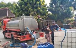 20 Kecamatan Masuk Wilayah Rawan Kekeringan, BPBD Bojonegoro Salurkan Bantuan Air Bersih
