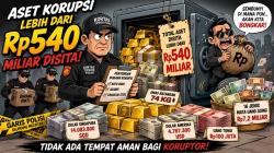 Kortas Tipikor Polri Sita Aset Diduga Hasil Korupsi Lebih Rp540 Miliar,  ada Emas Batangan 74 Kg