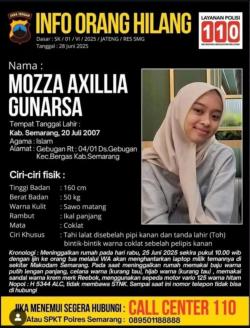 Kasus Hilangnya Mozza Axillia Terus Diusut, Polisi Telusuri Semua Petunjuk