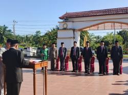 Pelantikan Enam Pejabat Bengkulu Utara digelar di Taman Makam Pahlawan