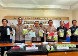 Polresta Banjarmasin Bongkar Jaringan Narkoba, Sita 13 Kg Sabu dan 10.000 Butir Ekstasi