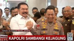 Penjelasan Jaksa Agung Usai Kapolri Datangi Gedung Kejagung dan Gelar Pertemuan Tertutup