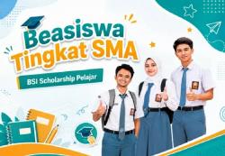 Beasiswa BSI Scholarship 2026 Resmi Dibuka, Siswa SMA/SMK Bisa Dapat Uang Saku Rp300 Ribu per Bulan