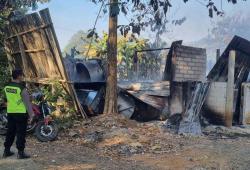 Kebocoran Gasolek Diduga Jadi Penyebab Kebakaran Kandang Ayam di Kebumen