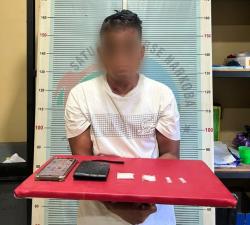 Polisi Gagalkan Dugaan Transaksi Sabu, Empat Paket Narkotika dan Seorang Pria Diamankan