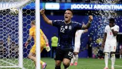 Argentina Vs Inggris 2-1, Mental Juara Tim Tango Cetak 2 Gol di Menit Akhir