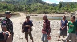 TNI Hadir Buka Keterisolasian Tiga Kecamatan Amfoang Lewat Pembangunan Tiga Jembatan