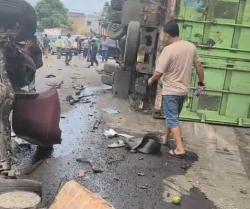 Tabrakan Beruntun di Sibolangit: Tujuh Mobil Kupak Kapik, Satu Orang Dikabarkan Tewas