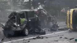 Pemicu Lakalantas Maut Sibolangit Terungkap, Kegagalan Rem Truk Fuso Tewaskan 4 Orang
