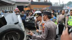Kecelakaan Beruntun di Sibolangit, 4 Orang Meninggal Dunia