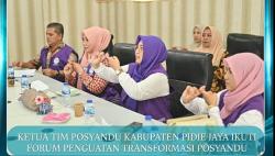 Ketua Tim Posyandu Pidie Jaya Ikuti Forum Transformasi Posyandu Sumatera