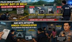 Nota Pembelian Antiseptik Jadi Kunci, Polisi Ungkap Kasus Mayat Bayi di Belu dalam Waktu Singkat