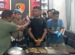 Kurang dari 24 Jam Ditangkap ! Perampok Toko Emas Amin Setia Tapaktuan Ternyata Oknum Polisi.