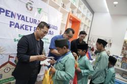 Dompet Dhuafa Ajak Pelanggan Gramedia Hadirkan Semangat Puluhan Anak Yatim Sambut Sekolah