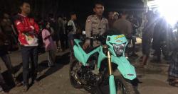 Gagal Tipu Warga, Maling Motor di Tapalang Mamuju Tinggalkan Honda CRF Curian lalu Kabur