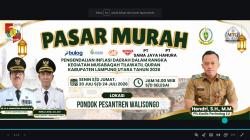 MTQ Lampung Utara Jadi Motor Ekonomi, Pemkab Gelar Pasar Murah Tekan Inflasi