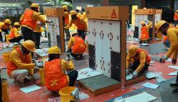 Serunya 120 Peserta Adu Terampil Pasang Keramik di Semarang, Dorong Peningkatan Kompetensi